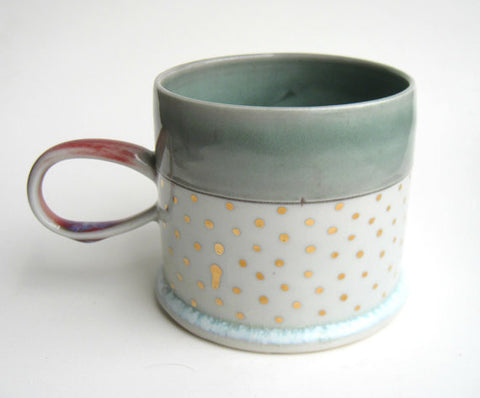 Polka dot Porcelain Mug